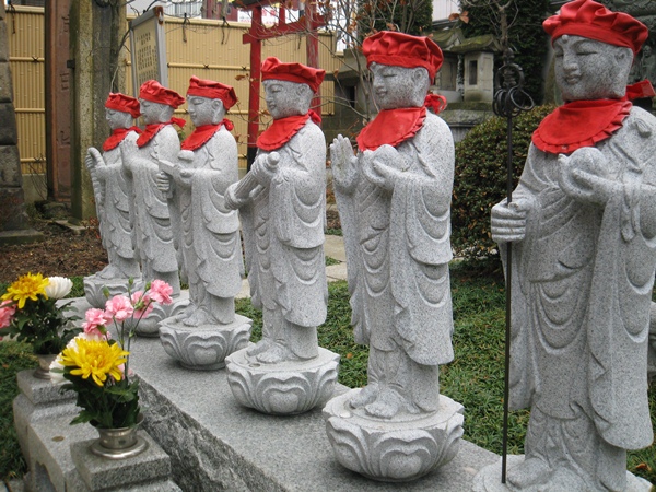 Japanese statues